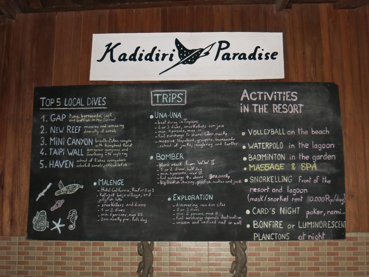 Kadidiri Paradise Batudaka Экстерьер фото